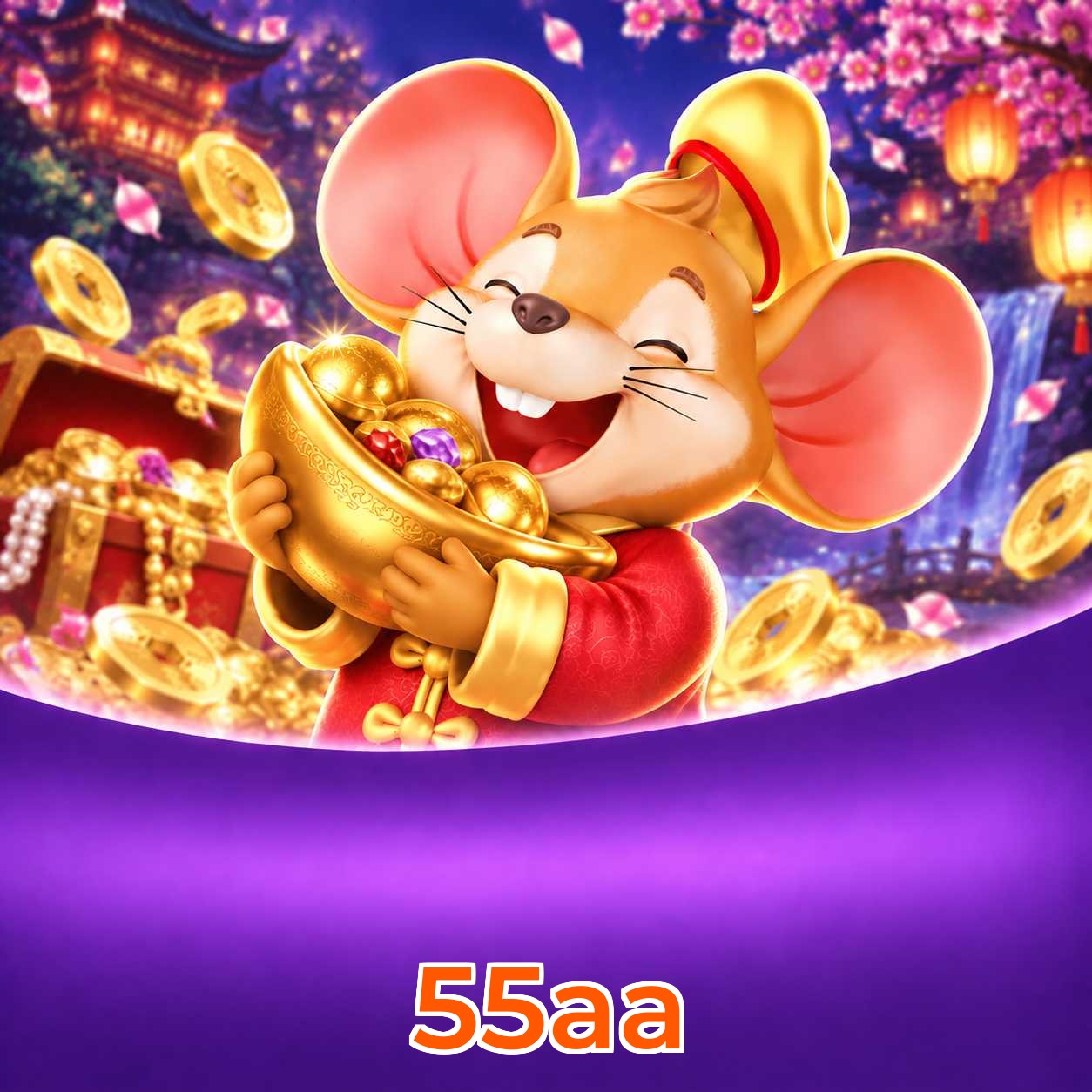 Página oficial da 55aa no Facebook com promoções e suporte